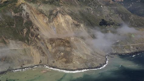 big sur mudslides.